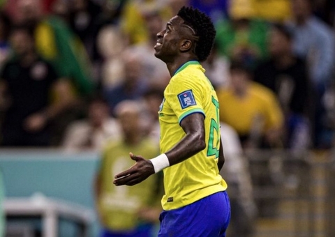 Em menos de 10 minutos, Vini Júnior abre o placar contra Coreia do Sul