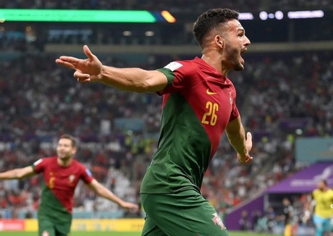 Portugal termina primeiro tempo eliminando Suíça da Copa do Catar por 2 a 0