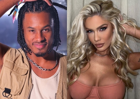 Ex de Militão, Karoline Lima se oferece para ficar com Paulo André na Farofa: 'pode ser meu P.A.?'