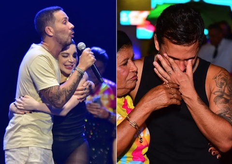 Separados, Carlinhos Maia se declarara a Lucas Guimarães na Farofa da Gkay