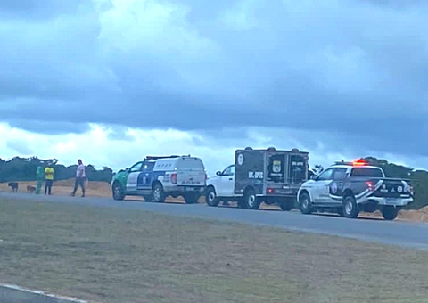 Corpo de homem é encontrado dentro de mala na avenida do Turismo, em Manaus