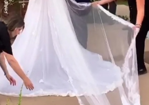 Bárbara Evans se casa em fazenda com festão milionário; veja imagens