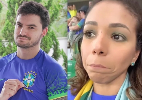 Mulher de Thiago Silva bate boca com Felipe Neto após derrota na Copa do Mundo