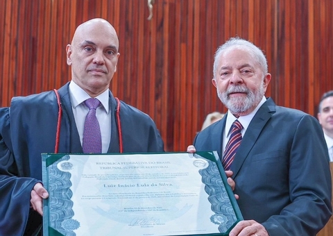 Diplomação de Lula é reconhecimento da lisura do processo eleitoral, diz Moraes