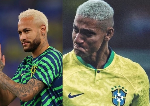 Tatuagem de Richarlison com rosto de Neymar é comparada a Eduardo Costa