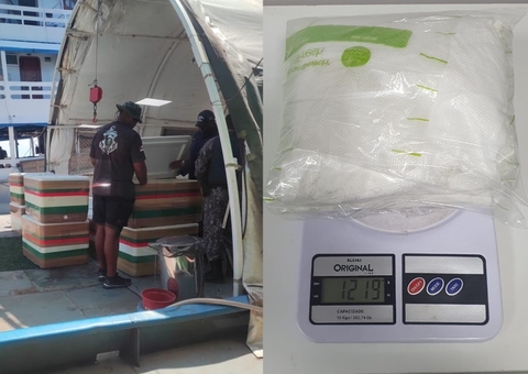 Passageiro é preso com drogas na bunda em embarcação no Amazonas