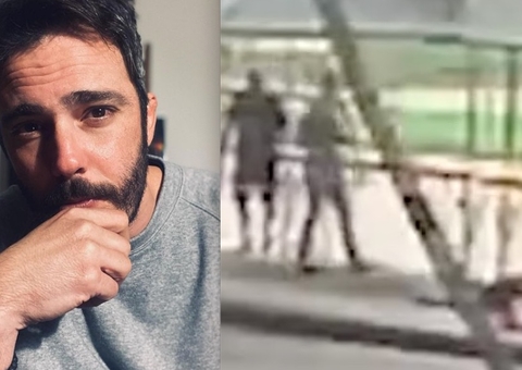 Casal que socorreu ator Thiago Rodrigues relata o que aconteceu