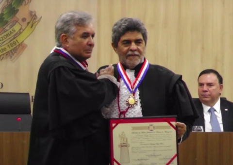 Juiz Henrique Veiga Lima toma posse como desembargador do TJAM