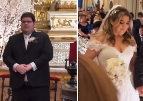 Casimiro se casa com Anna Beatriz Lima no Rio de Janeiro