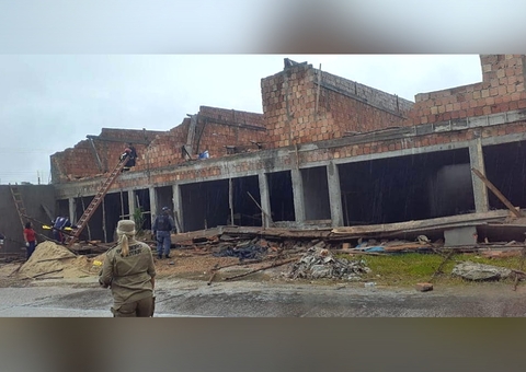 Estrutura desaba e deixa trabalhadores de obra feridos no Amazonas