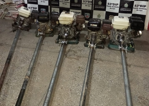 ‘Dino’ é preso suspeito de furtar motores de rabeta de pescadores no Amazonas