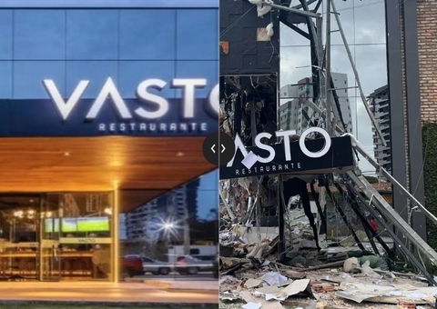 Veja antes e depois da explosão no restaurante do Grupo Coco Bambu