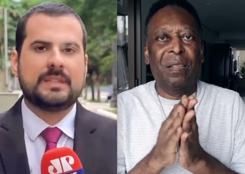 Ao vivo, repórter da Jovem Pan diz que Pelé tem ‘câncer no útero’ e vira piada