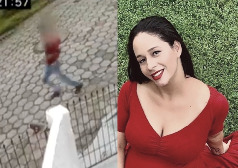 Vídeo: Ex-marido levou 8 minutos para invadir casa e matar amazonense a facadas em SC