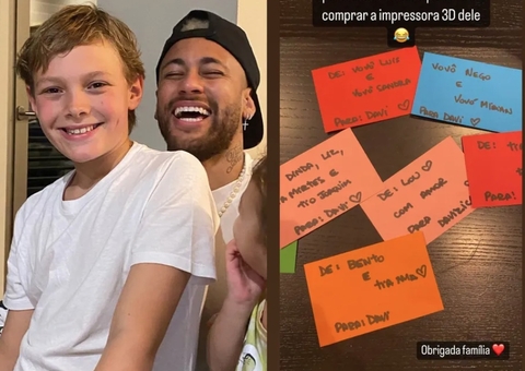 Filho de Neymar faz vaquinha para comprar impressora 3D