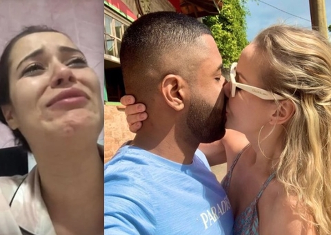 Aos prantos, ex de MC MM afirma que foi 'trocada' por apresentadora do SBT e ele rebate