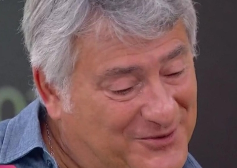 Cléber Machado chora ao falar de Pelé em conversa com Ana Maria Braga 