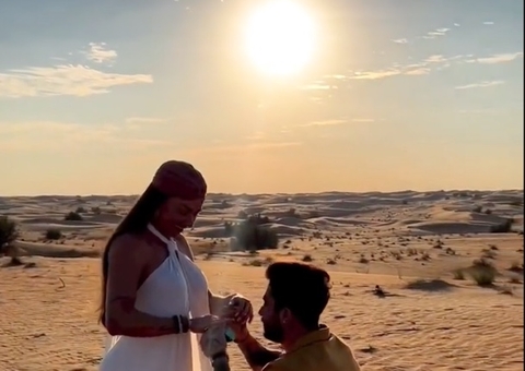 Juju Salimeni anuncia noivado com Diogo Basaglia: ‘Sim para essa e outras vidas’