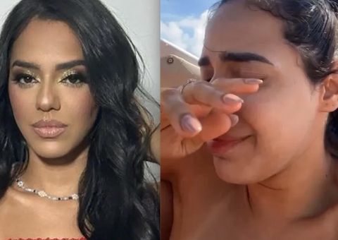 Mirella Santos chora após ter conta do Instagram derrubada: 'tinha 13 milhões'