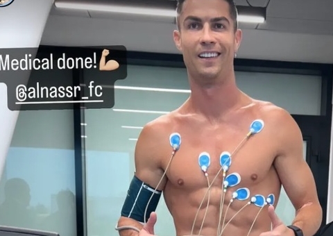 Cristiano Ronaldo passa por exames antes de ser apresentado no Al Nassr