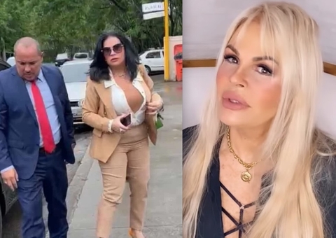 Solange Gomes vai à delegacia contra Monique Evans e exige provas