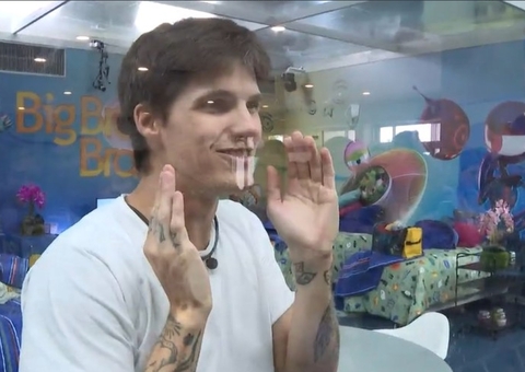 Casa de Vidro: Gabriel reage ao ser questionado por amizade com filho de Bolsonaro