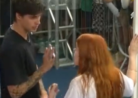 Casa de Vidro: Gabriel dá chega pra lá em Giovanna: ‘vtzeira’