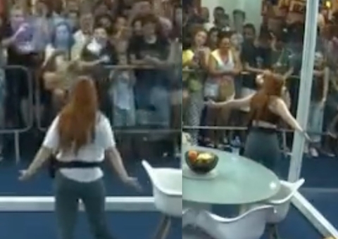 BBB23: Giovanna surta na Casa de Vidro e xinga público do shopping; vídeo