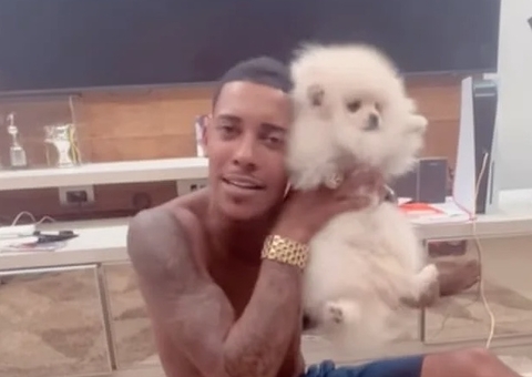 Cachorro de Poze do Rodo come maconha, passa mal e é levado ao veterinário