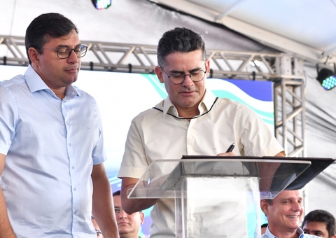 David Almeida e Wilson Lima dão início às obras do parque Gigantes da Floresta