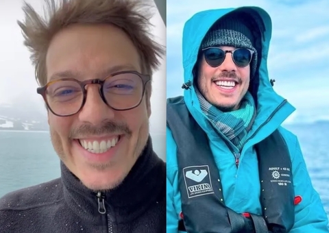 Fábio Porchat já tem nova namorada e 'esconde' eleita durante viagem a Antártica