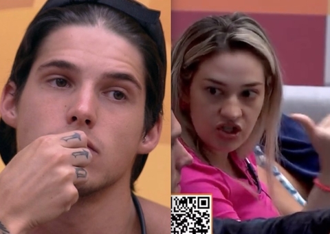 Marília descobre que Gabriel fala mal pelas costas e promete causar: 'não sou de leva e traz'