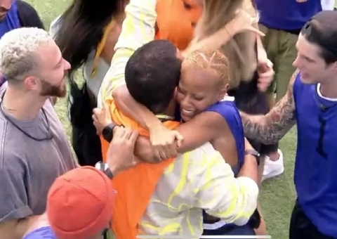 Aline Wirley e Bruno vencem prova e são os primeiros Anjos do BBB 23