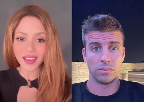 Shakira encontra Piqué no aniversário do filho e provoca ex com moletom
