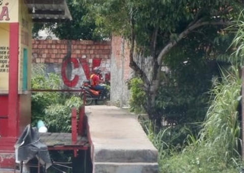 Facção amedronta moradores com 'recado' em rua de Manaus