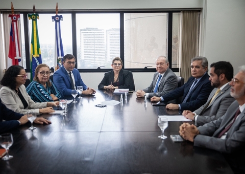 TJAM recebe visita institucional do governador Wilson Lima