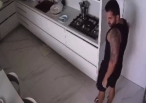 Vídeo mostra cunhado de Carlinhos Maia supostamente agredindo cão