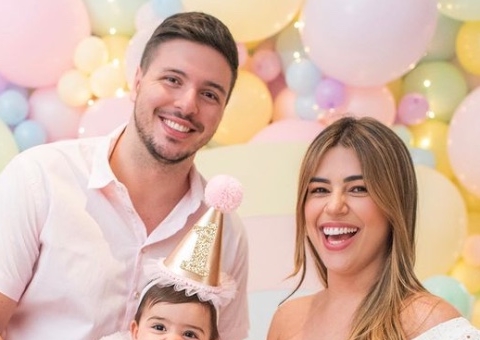Vivian Amorim comemora primeiro aniversário da filha Malu; veja fotos