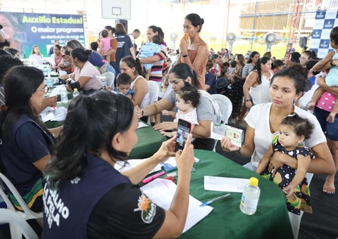 Governo inicia entrega de 2,2 mil cartões do Auxílio Estadual em nova fase do programa no Amazonas