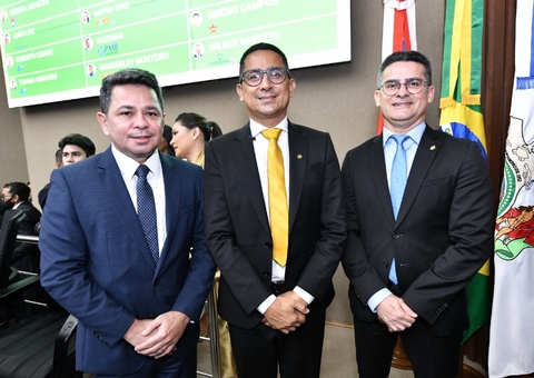 David Almeida prestigia posse dos novos deputados da Assembleia Legislativa do Amazonas