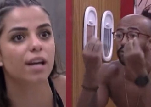 Key Alves e Ricardo batem boca por fura fila em banheiro; vídeos