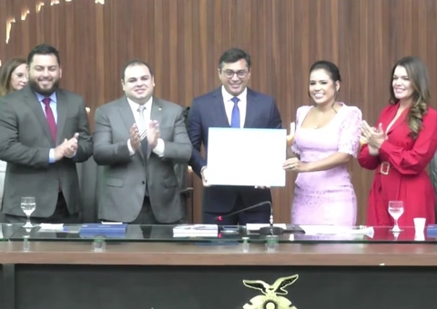 Wilson Lima recebe título de Cidadão do Amazonas e diz: ‘Minha terra’