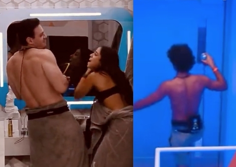 Vídeo: Cowboy e Key 'suvinam' salgadinhos e mentem para não abrir quarto do Líder: 'tá no banho'   