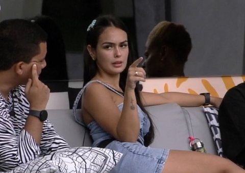 Larissa 'caça' brother que lhe deu 2º emoji de cobra no Queridômetro