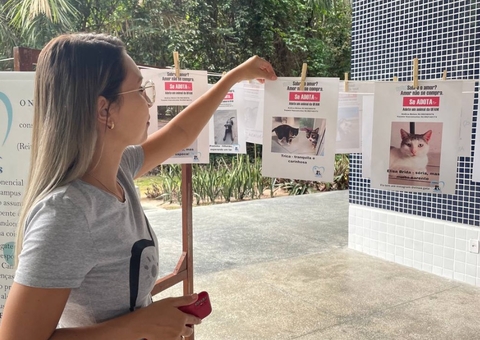 Universitários realizam campanha para ajudar animais abandonados no campus da Ufam