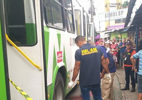 Idoso morre esmagado por ônibus em avenida de Manaus
