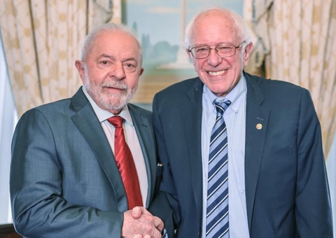 Lula encontra Bernie Sanders e democratas antes de reunião com Biden