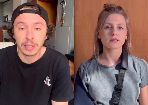 Acusado de agressão, Juliano Gaspar chora e diz que Lea Maria está sendo influenciada