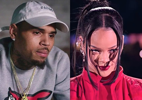 Chris Brown, ex de Rihanna, comenta show da cantora no Super Bowl 2023