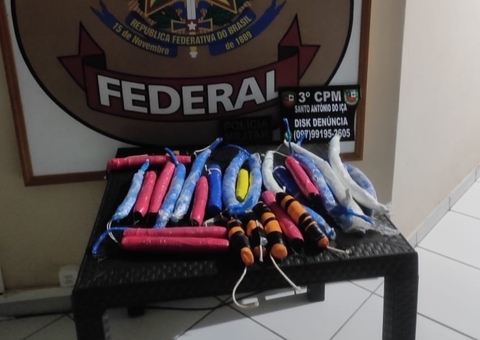 Cocaína avaliada em R$ 135 mil é apreendida em embarcação no Amazonas